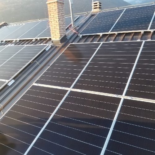 shingled solar panel